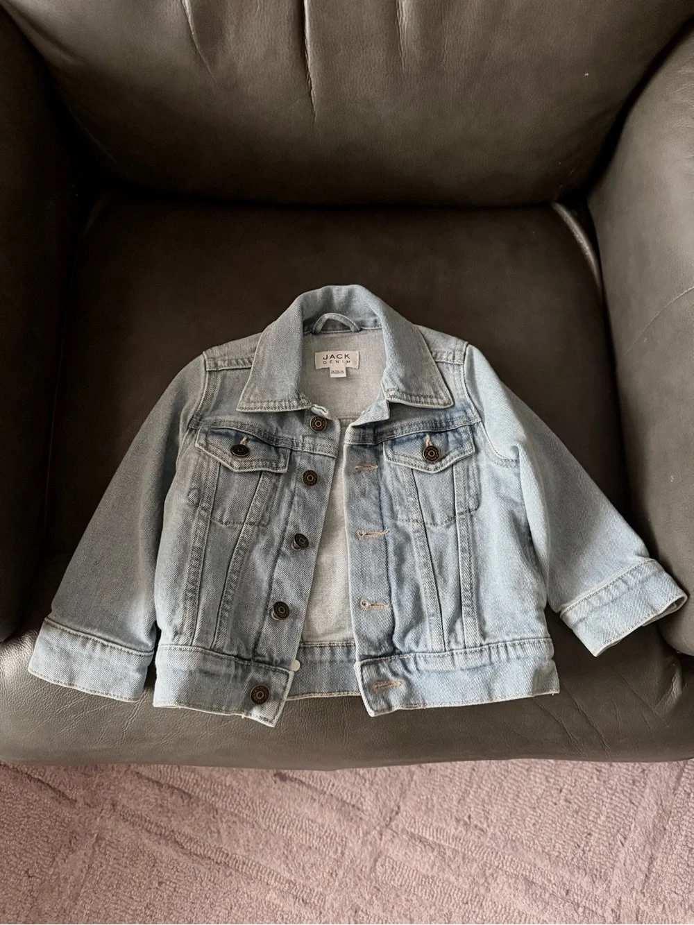 Janie & Jack Denim Jacket Baby Size 12-18 Months Boy or Girl